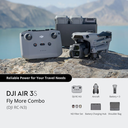 DJI Air 3S Fly More Combo with RC-N3 Controller