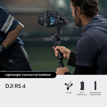 DJI RS 4 Handheld Gimbal Stabiliser